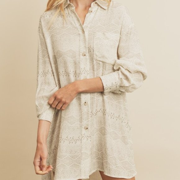 NWT Oversized shirt dress - Picture 11 of 12